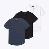 AO Henley Tee 3-Pack