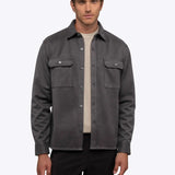 District Heavyweight Overshirt | Asphalt Classic-Fit