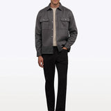 District Heavyweight Overshirt | Asphalt Classic-Fit