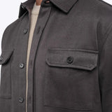 District Heavyweight Overshirt | Asphalt Classic-Fit