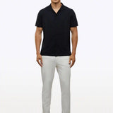 Riviera Knit Button Up | Burnt Oak Signature-Fit