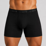 Organic Cotton Boxer Brief 6-Pack | Black