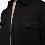 District Heavyweight Overshirt | Asphalt Classic-Fit