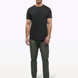 Featherlight Pima Tee | Ocean Storm Signature-fit