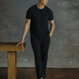 Riviera Knit Textured Tee | Sand Dune Signature-Fit