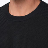 Riviera Knit Textured Tee | Sand Dune Signature-Fit