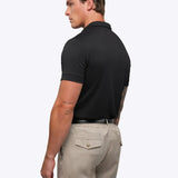 SoHo Ribbed Polo | Pacific Blue Signature-Fit