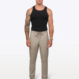 Essential Fitted Rib Tank 3 Pack | Black/White/Grey Form-Fitting