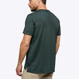 AO Split-Hem Tee | Black Signature-fit PYCA Pro®
