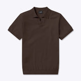 Riviera Knit Polo | Black Signature-Fit