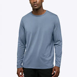 AO Forever Long Sleeve Tee | White Classic-Fit PYCA Pro®