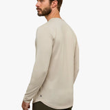 AO Long Sleeve Curve-Hem Tee | Black Signature-fit PYCA Pro®