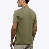 Riviera Knit Button Up | Burnt Oak Signature-Fit