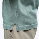 Riviera Knit Button Up | Burnt Oak Signature-Fit