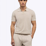 Riviera Knit Polo | Black Signature-Fit