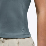 Tomboy Tee | White Slim-Fit Tomboy-Cotton™