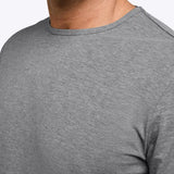 AO Long Sleeve Curve-Hem Tee | Black Signature-fit PYCA Pro®