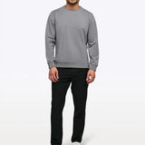Hyperloop Pullover Split-Hem | Heather Grey Signature-fit