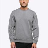 Hyperloop Pullover Split-Hem | Heather Grey Signature-fit