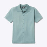 Riviera Knit Button Up | Burnt Oak Signature-Fit
