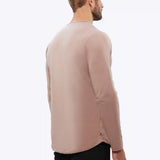 AO Long Sleeve Curve-Hem Tee | Black Signature-fit PYCA Pro®