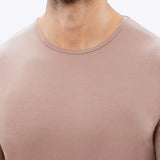AO Long Sleeve Curve-Hem Tee | Black Signature-fit PYCA Pro®