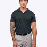 SoHo Ribbed Polo | Pacific Blue Signature-Fit
