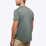 AO Curve-Hem Tee | White Signature-fit PYCA Pro®
