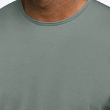 AO Long Sleeve Curve-Hem Tee | Black Signature-fit PYCA Pro®