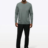 AO Forever Long Sleeve Tee | White Classic-Fit PYCA Pro®