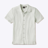 Riviera Knit Button Up | Burnt Oak Signature-Fit