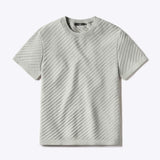 Riviera Knit Textured Tee | Sand Dune Signature-Fit