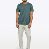 AO Split-Hem Tee | Black Signature-fit PYCA Pro®
