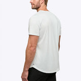 AO Curve-Hem Tee | White Signature-fit PYCA Pro®